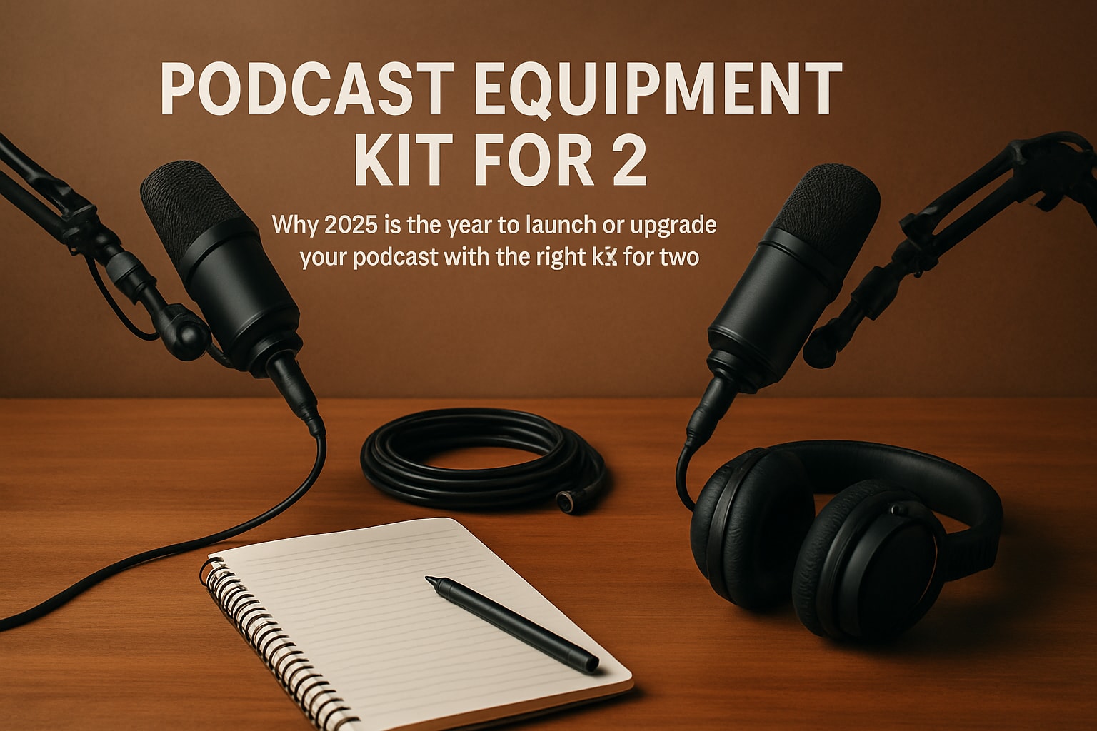 Podcast Equipment Kit for 2 Guide: Your Essential 2026 Setup
