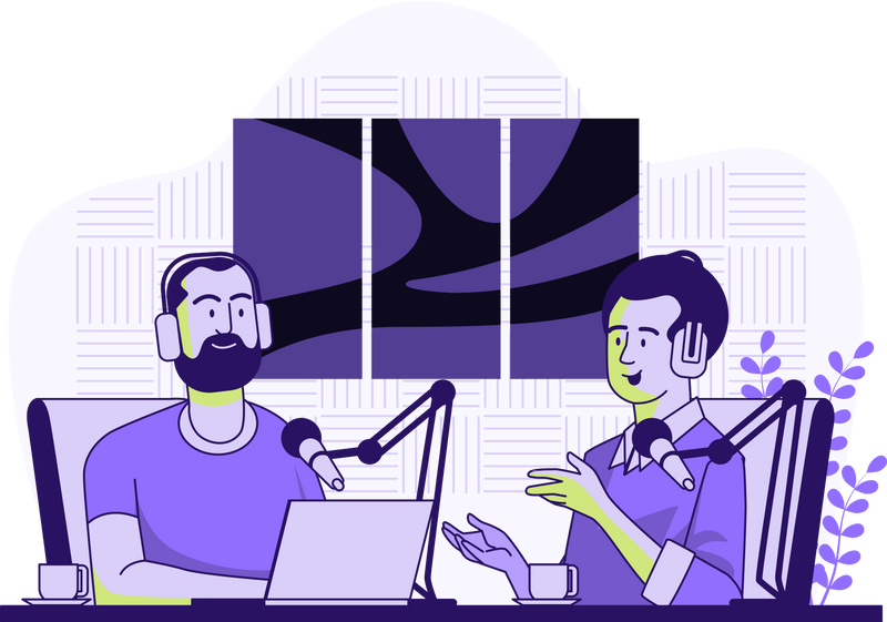 You record the conversation